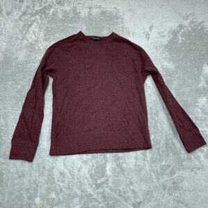 Banana Republic Burgundy Knit Crewneck Men’s Sweater Size M a0688